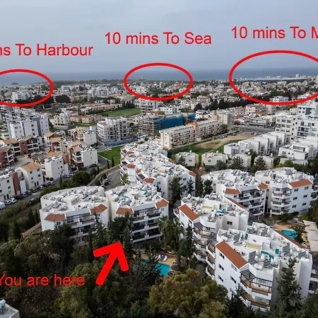 The Luxury 213 - Gym & Steps דירה פאפוס